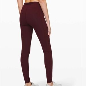 Lululemon Speed Up Tight 31" Garnet